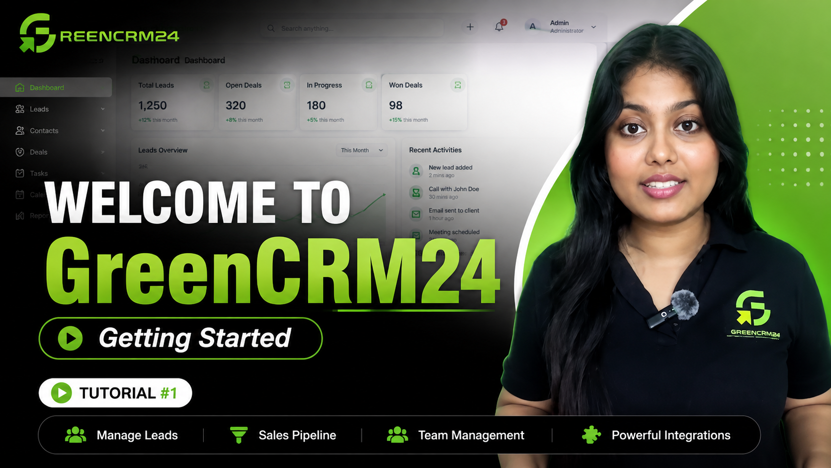 Welcome to GreenCRM24 | Getting Started